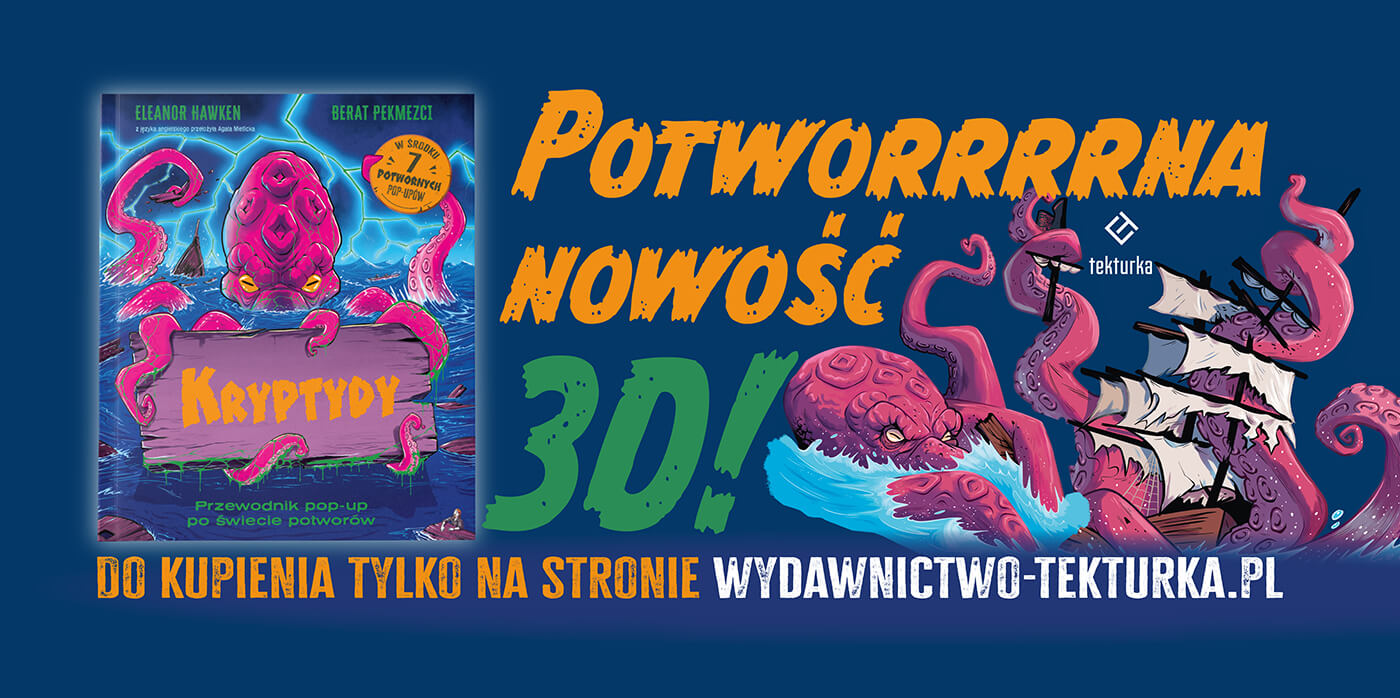 Kryptydy. Przewodnik pop-up po świecie potworów